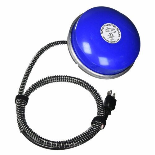 Farm Innovators Cast Aluminum 1250W Convert-Able Floating Tank De-Icer (2 Pack) Perspective: back