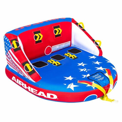 Airhead Patriot 3 Person Chariot Style Tube with SPORTSSTUFF