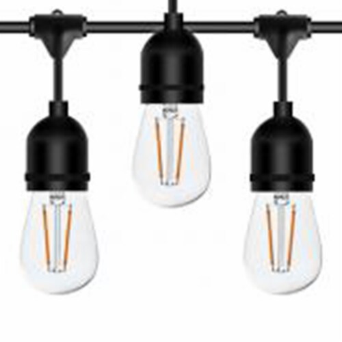 Svater 96 Foot Water Proof Glass Patio Outdoor LED String Lights Warm White 1 Piece Fred Meyer