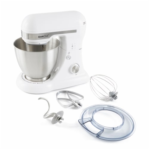 Geek Chef Stainless Steel 4.8 Qt Bowl 12 Speed Baking Food Stand Mixers (2 Pack), 2 Piece - Foods Co. Geek Chef Stainless Steel 4.8 Qt Bowl 12 Speed Baking Food Stand Mixers (2 Pack), 2 Piece - Foods Co.