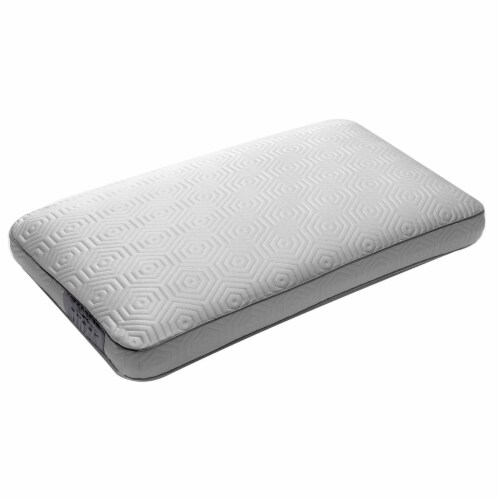 SHEEX Infinite Zen Performance Memory Foam Pillow, Standard/Queen Size (2 Pack) Perspective: back