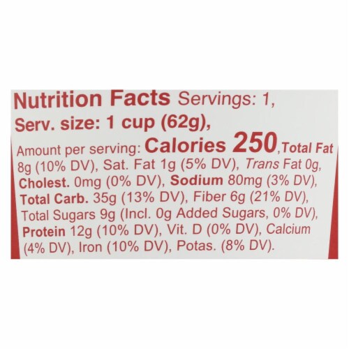 RX A.M. Oats Apple Cinnamon Oat Cup 2.18 oz, 1 cup Perspective: back
