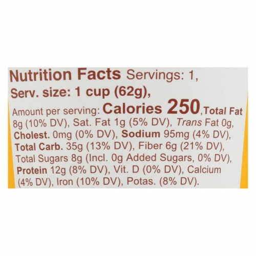 RX A.M. Oats Maple Oat Cup 2.18 oz, 1 cup Perspective: back