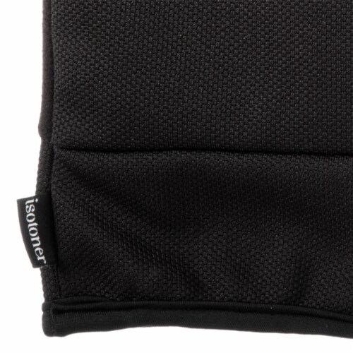 Isotoner­® Men's Large Stretch Gloves - Black Perspective: back