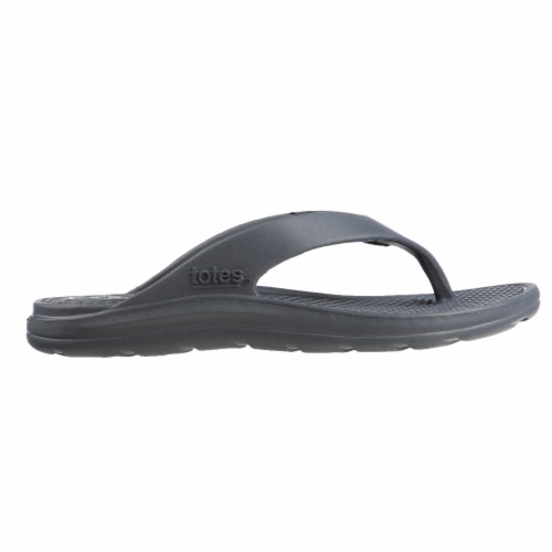 Totes Mens Sol Bounce Ara Thong Sandals - Black, 13 - Kroger