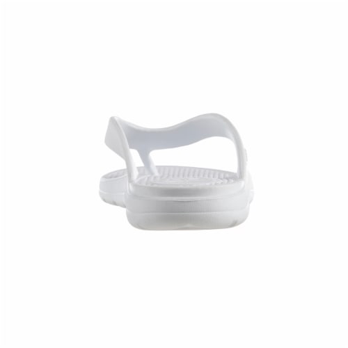 Totes® Women's Sol Bounce Ara Thong Sandals - White Perspective: back