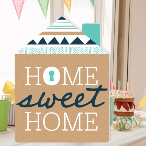 Big Dot of Happiness Home Sweet Home Congratulations Giant Greeting Card Big Jumborific Card Perspective: back
