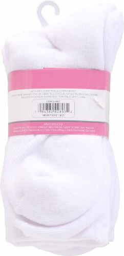 Forsythia Ridge™ Women Performance Crew Socks, White Perspective: back