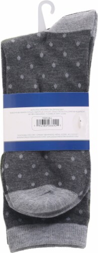 Forsythia™ Men's Dress Crew Socks Perspective: back