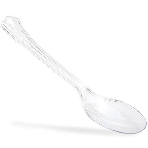 Plastic Fork - Clear Disposable Serving Forks