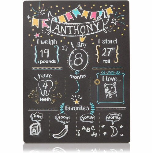 Baby shower chalkboard sales ideas