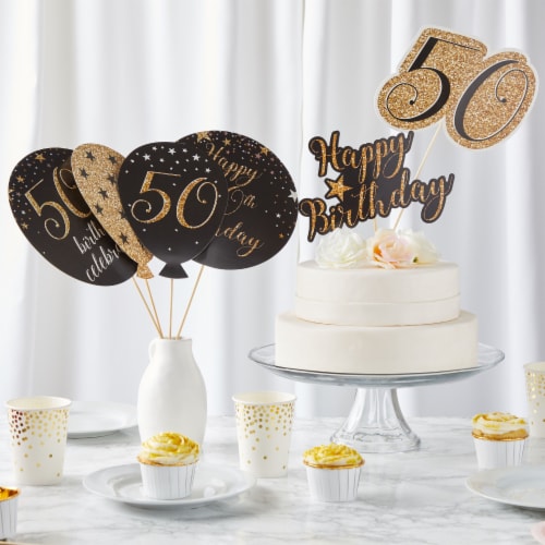 30 Pieces 50th Birthday Table