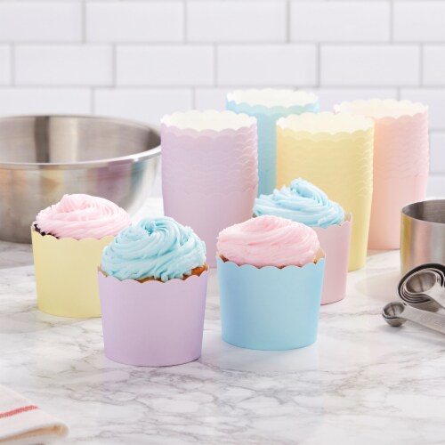 Mini Cupcake Liners, Pastel