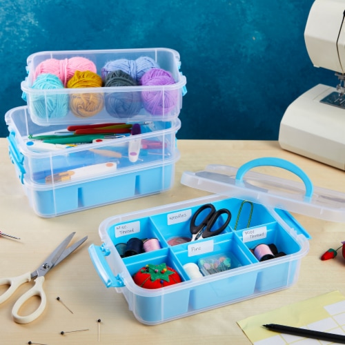 Plastic Storage Box With Cover Needles Storage Box 