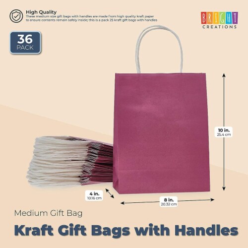 Medium gift bags with handles best sale