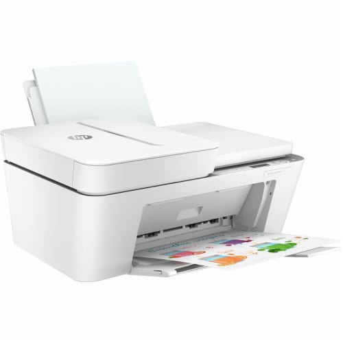 HP DESKJET PLUS 4155 AIO PRINTER WHITE Perspective: back