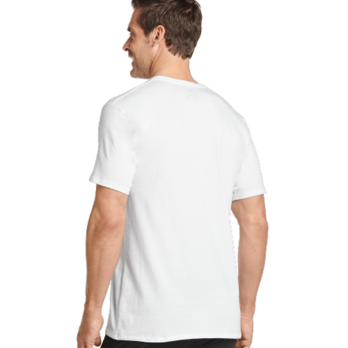 Jockey® Cotton Stretch V-Neck T-Shirt - 3 Pack Perspective: back
