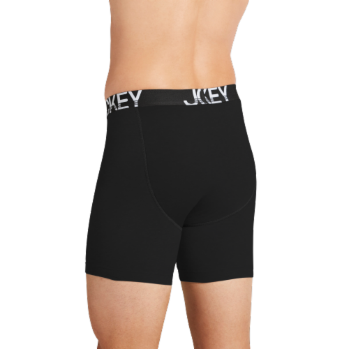 Jockey Mens Underwear Size XXL - Black Perspective: back