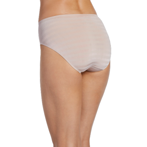 Jockey Matte & Shine Seamfree Hi Cut Underwear Perspective: back