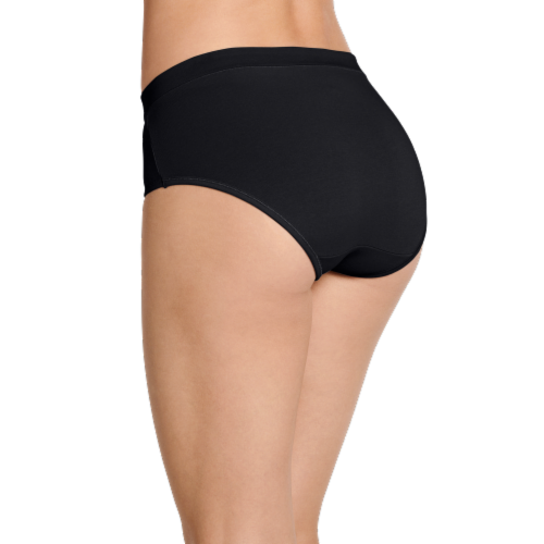 Jockey® Cotton Stretch Hipster Women's Underwear - Black Perspective: back