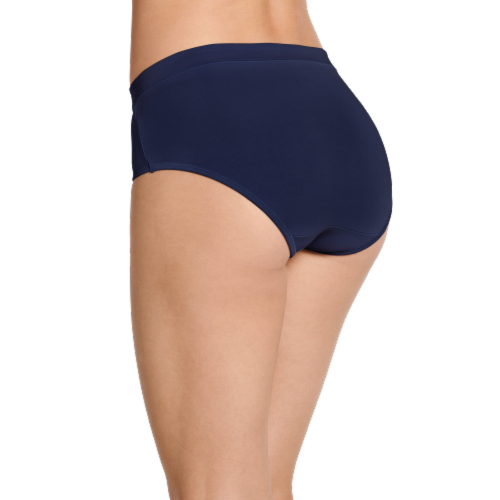 Jockey® Cotton Stretch Hipster Women's Underwear -  Navy Perspective: back