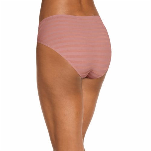 Jockey® Matte & Shine Seamfree Hi Cut Underwear Perspective: back