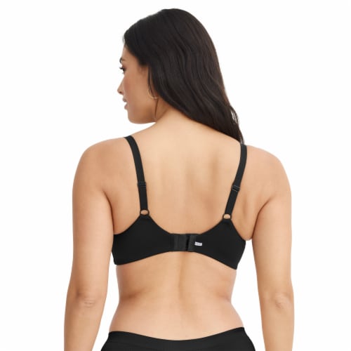 Jockey Smooth & Sleek Microfiber Full Coverage Wirefree T-Shirt Bra Perspective: back