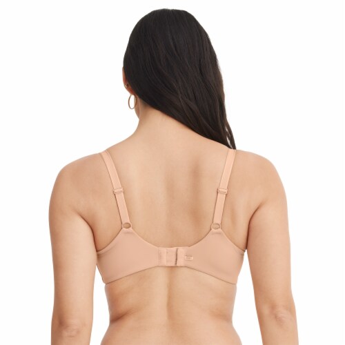 Jockey Smooth & Sleek Microfiber Full Coverage Wirefree T-Shirt Bra Perspective: back