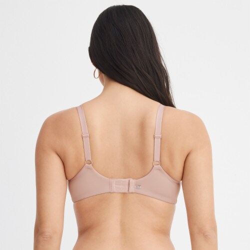 Jockey Smooth & Sleek Microfiber Full Coverage Wirefree T-Shirt Bra Perspective: back