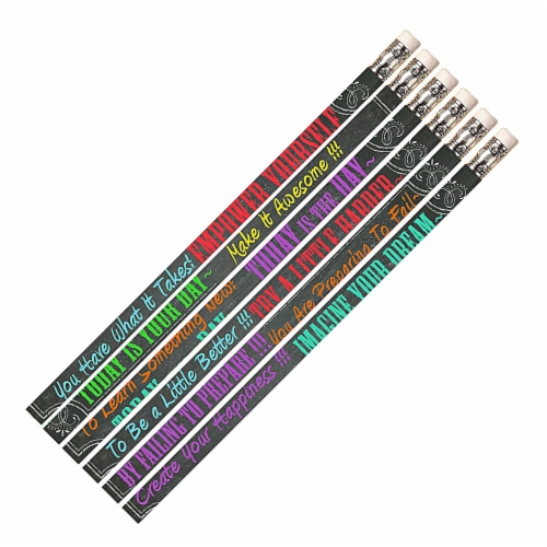 Musgrave Pencil Company Chalk It Up Pencils #2 Lead 12 Per Pack 12 Packs (MUS2551D-12) Perspective: back