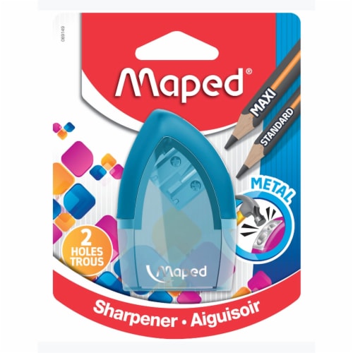 Maped Tonic 2-Hole Sharpener Assorted Colors Pack of 12 (MAP069149-12) Perspective: back