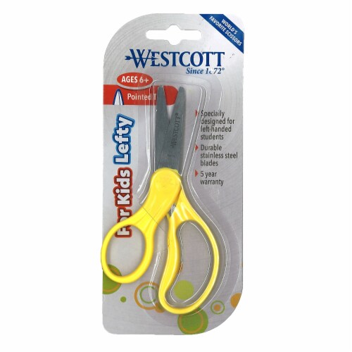 Westcott School Left Handed 5 Kids Stainless Steel Scissors