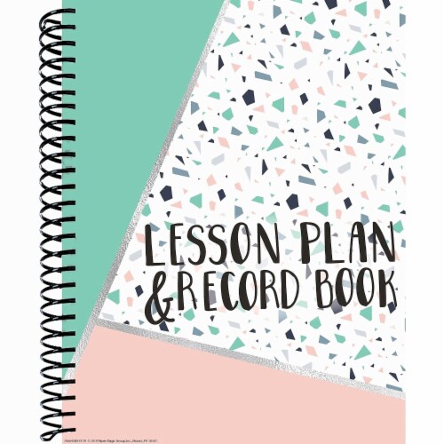 Eureka 40 Week Simply Sassy Lesson Plan & Record Book Pack of 2 (EU-866428-2) Perspective: back