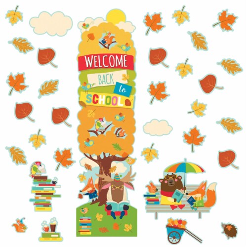 Eureka Back to School All-In-One Door D�cor Kit 2 Kits (EU-849307-2) Perspective: back