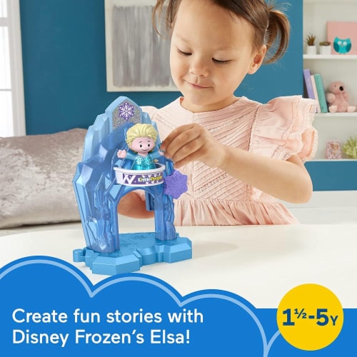 Fisher-Price® Little People - Disney Frozen Elsa's Palace Portable playset with Figure Perspective: back