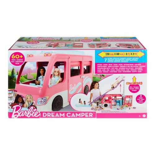 Mattel Barbie® Dream Camper Vehicle Playset Perspective: back