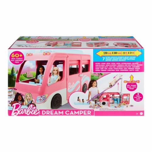 Barbie Dreamcamper Vehicle Playset Perspective: back