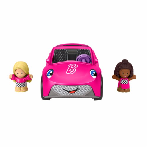 Little People Barbie Convertible Push-Along Vehicle Playset Perspective: back