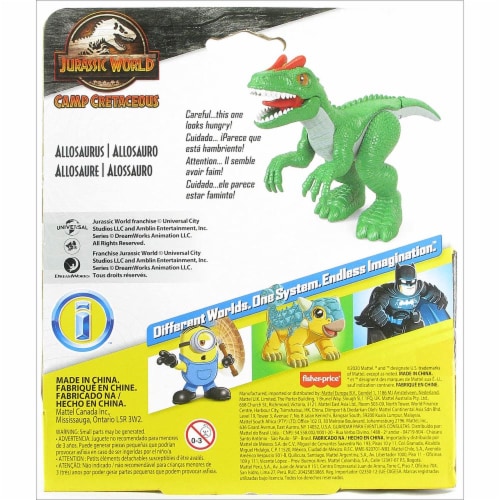 Imaginext Jurassic World Allosaurus Camp Cretaceous Toy 1 ct City Market