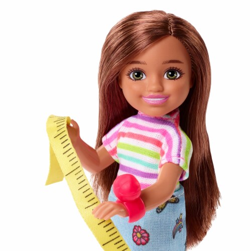 Mattel Chelsea Can Be Barbie Fashion Designer Doll Perspective: back