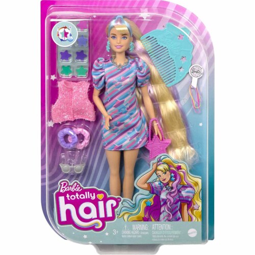 Barbie Big City Big Dreams Doll & Playset, Blonde Malibu Doll with Dressing  Room & Accessories 