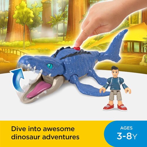 Imaginext store mosasaurus toy
