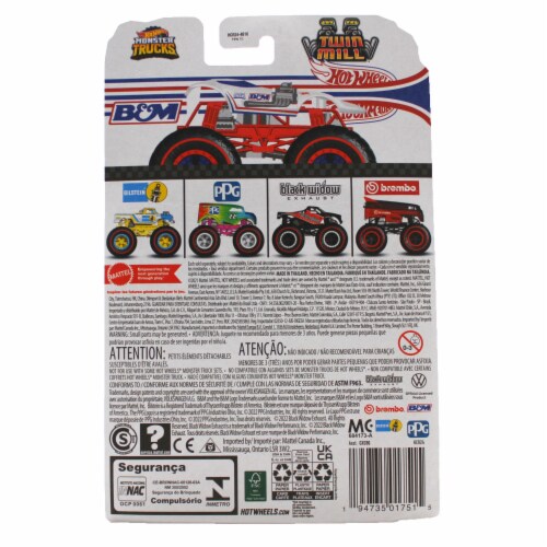 Hot Wheels Monster Trucks 1: 64, 4 Pack Wild Ragers, 1 - Foods Co.