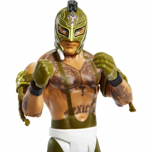 WWE Basic Rey Mysterio Action Figure, Posable 6-inch Collectible Perspective: back