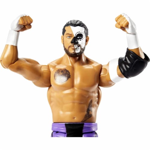 WWE Basic Santos Escobar Action Figure, Posable 6-inch Collectible Perspective: back