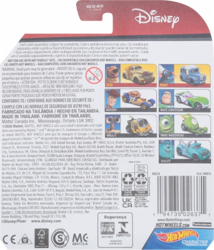 Mattel Hot Wheels® Ratatouille Remy Vehicle Perspective: back