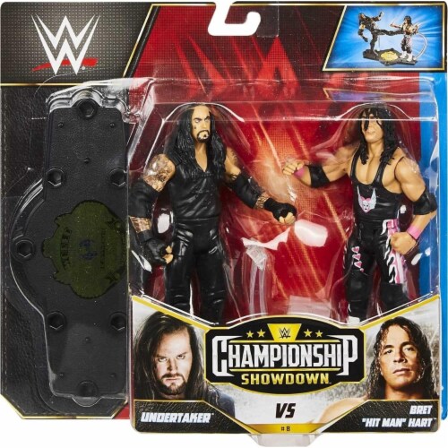 WWE Undertaker vs Bret Hit Man Hart Championship Showdown