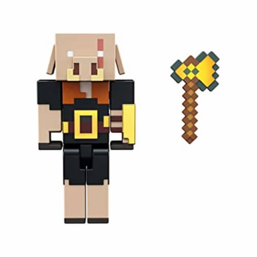 Minecraft Piglin Brute 3.25 Inch Figure Perspective: back