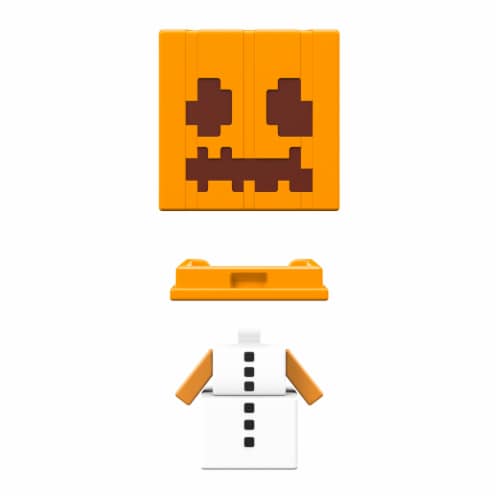 Minecraft Mini Snow Golem Figurine Perspective: back