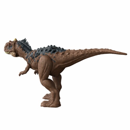 Mattel® Jurassic World Dominion Roar Strikers™ Rajasaurus Toy Figure Perspective: back